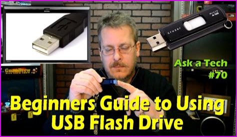 How to access a usb flash drive from the terminal?