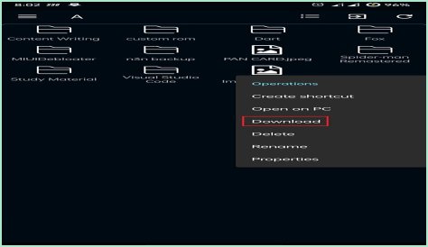 How to access my Android's files using Wi-Fi in Ubuntu?